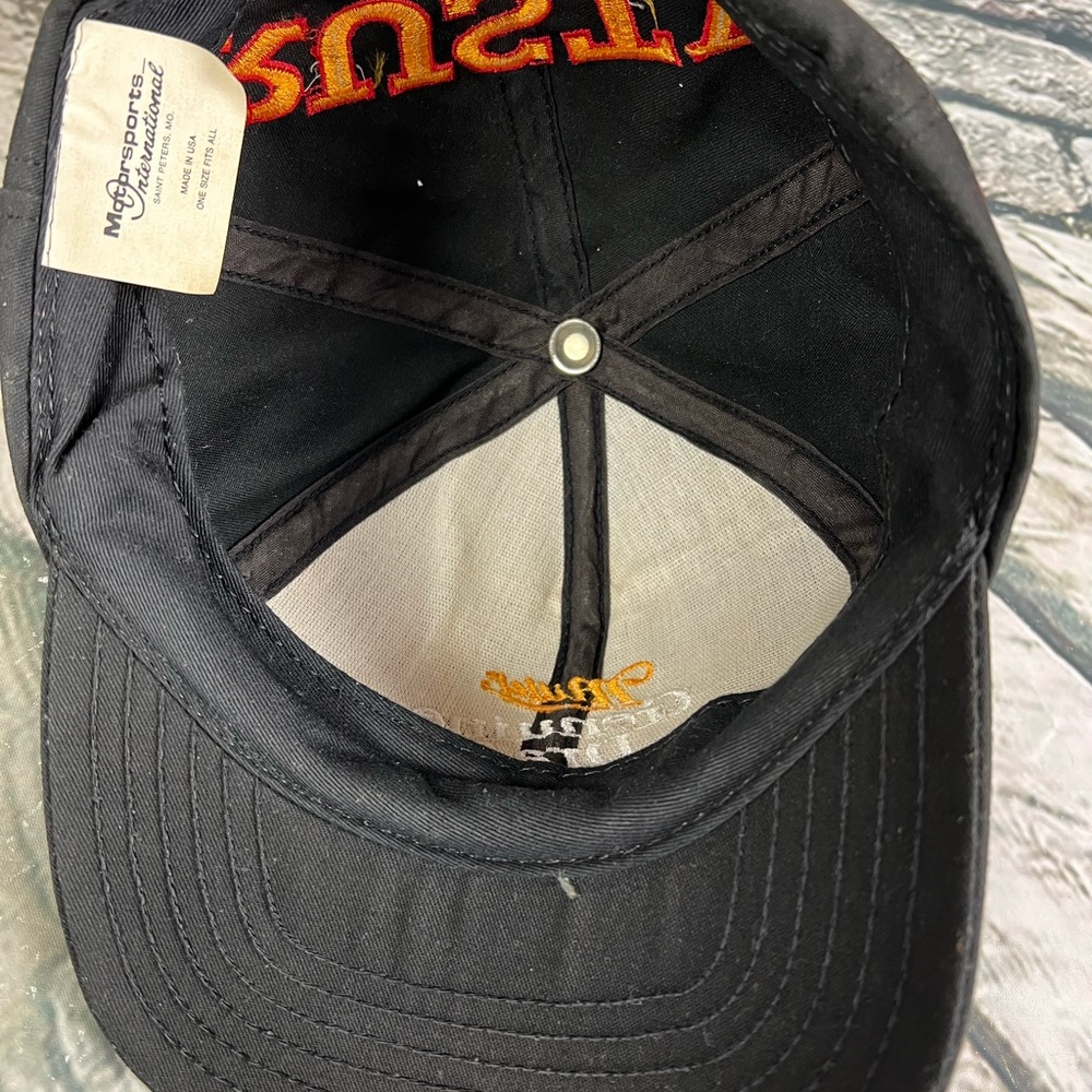 Vtg Miller Genuine Draft Beer Baseball Snapback Hat Cap‎ NASCAR #2 Rusty Wallace - Picture 5 of 6